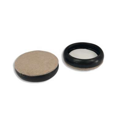 Hyderon stick rubber leg tips round cap closure covers universal big foot chair leg caps