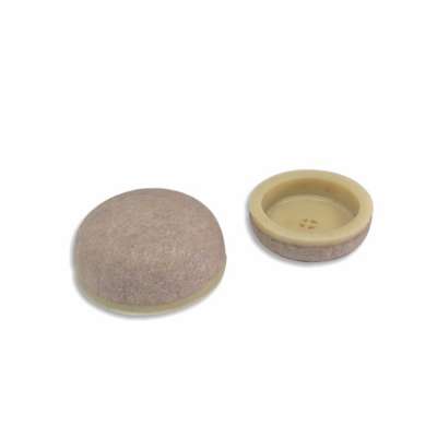 Custom wholesale non slip furniture round  transparent chair leg caps silicone for hardwood floors